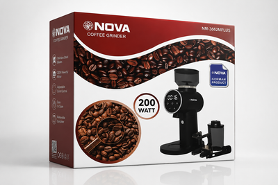 آسیاب قهوه نوا مدل NM3682HPDG توان 200 وات