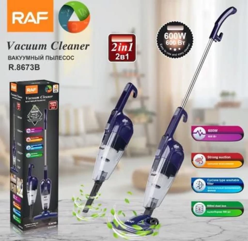 جارو شارژی راف مدل R8673 ظرفیت ۶۰۰ وات